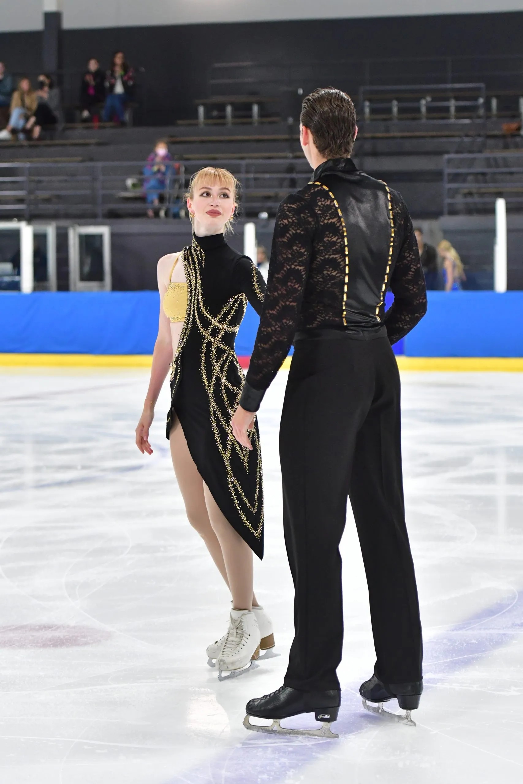 Samantha Ritter and Daniel Brykalov